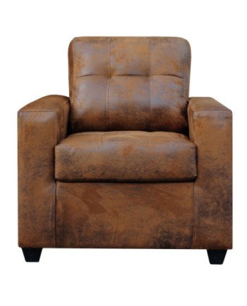 JUEGO DE LIVING MONTREAL CUERO BONDED ENVEJECIDO