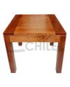 COMEDOR 4 SILLAS CUADRADO CUBIERTA MADERA
