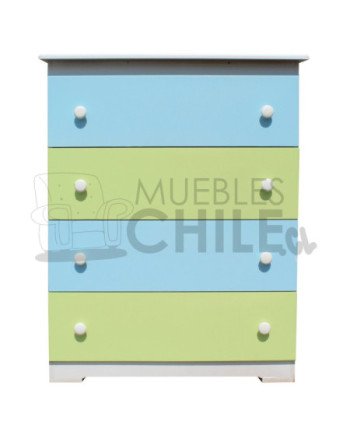 CAJONERA INFANTIL 80CM COLORES