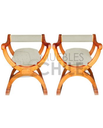 POLTRONA CURUL RUSTICO X2 FELPA