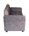 SOFA BRAZO RECTO 160CM 2 CUERPOS FELPA