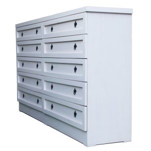 COMODA PINTADA 200CM BLANCA - Imagen 2