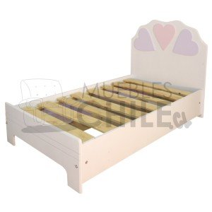 CAMA INFANTIL CORAZON PLAZA 1/2 - Imagen 2