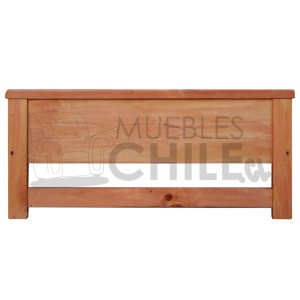 CAMA LINEA PLANA PLAZA 1/2 CON COLCHON DE ESPUMA - Imagen 5