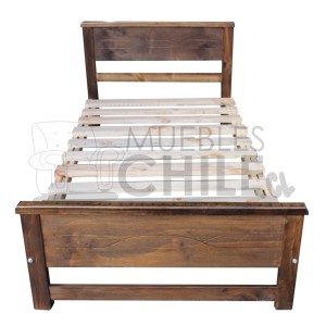 CAMA LINEA PLANA PLAZA 1/2 SIN COLCHON - Imagen 2