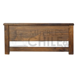 CAMA LINEA PLANA PLAZA 1/2 SIN COLCHON - Imagen 4