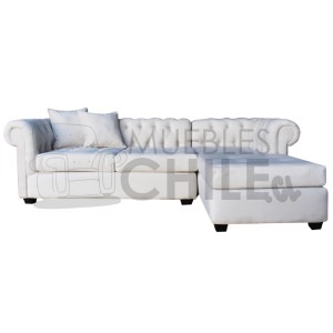 CHESTERFIELD SECCIONAL DERECHO FELPA - Imagen 1