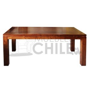 MESA COMEDOR 200x100CM CUBIERTA MADERA - Imagen 2