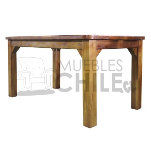 COMEDOR RUSTICO 6 SILLAS 160X90CM PIEDRA - Imagen 3