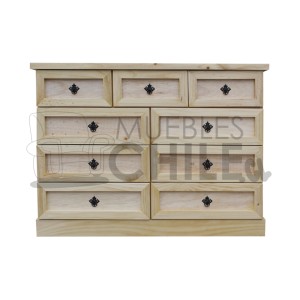 COMODA RUSTICA 120CM - Imagen 1