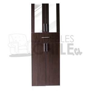 DESPENSA DOBLE CON CAJON 60CM NOGAL - Imagen 1