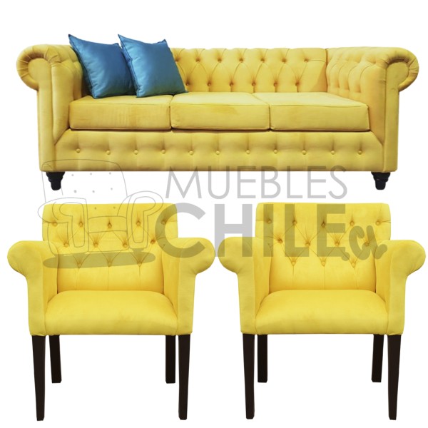 LIVING-CHESTERFIELD-311-POLTRONA-BRAZO-REDONDO-FELPA-AMARILLO-5