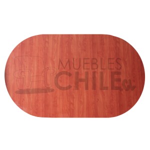 MESA DE REUNIONES OVALADA 240x115x75CM - Imagen 2