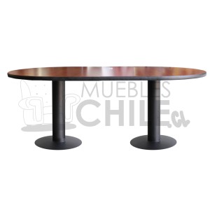 MESA DE REUNIONES OVALADA 240x115x75CM - Imagen 1