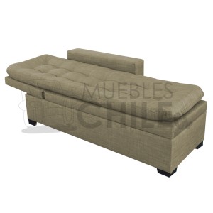 SECCIONAL CAMA BAUL DERECHO TAPIZ LINO - Imagen 8