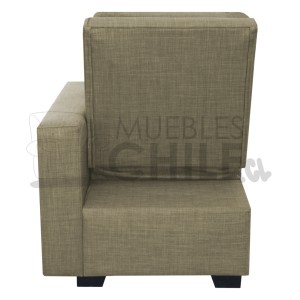 SECCIONAL CAMA BAUL DERECHO TAPIZ LINO - Imagen 9