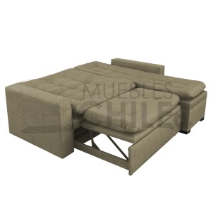 SECCIONAL CAMA BAUL DERECHO TAPIZ LINO - Imagen 4