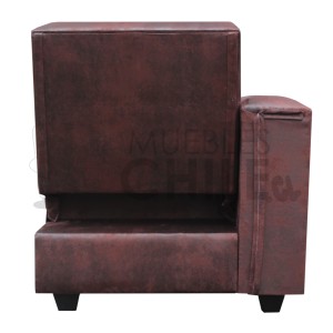 SOFA CAMA SECCIONAL CUERO BONDED IZQUIERDO - Imagen 6