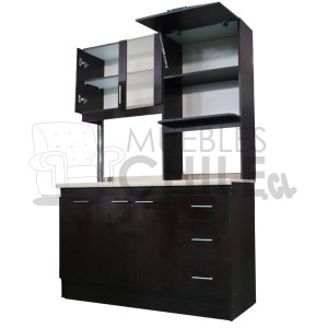 MUEBLE DE COCINA SEMI AMERICANO HORNO 130CM - Imagen 2
