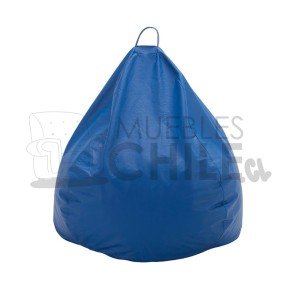 POUFF TIPO PERA ECO CUERO - Imagen 1
