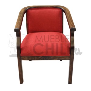 POLTRONA CURUL HERRADURA LINO - Imagen 2