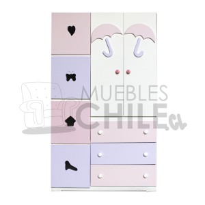 ROPERO CUBO INFANTIL PARAGUAS - Imagen 1