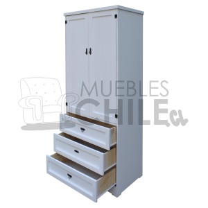 ROPERO MINI CLOSET VINTAGE 80CM - Imagen 3