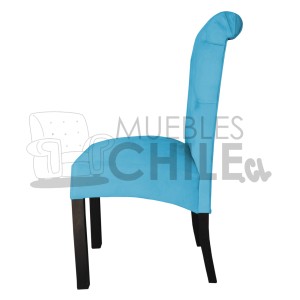 SILLA TAPIZADA CAPITONE FELPA X4 - Imagen 4