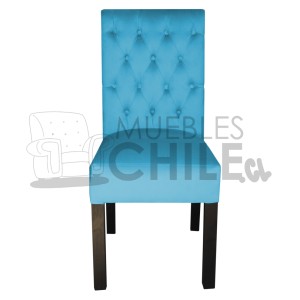 SILLA TAPIZADA CAPITONE FELPA X4 - Imagen 2