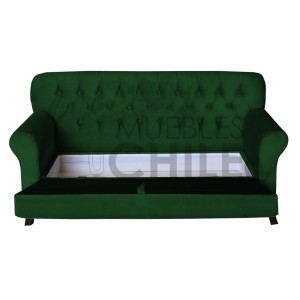 SOFA BAUL CAPITONE TAPIZ FELPA - Imagen 2