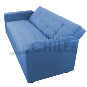 SOFA CAMA BRAZO RECTO FELPA - Imagen 3
