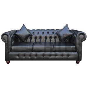 SOFA CHESTERFIELD 3 CUERPOS POLIURETANO PU - Imagen 1