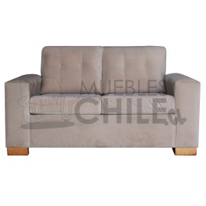 SOFA MONTREAL 2 CUERPOS FELPA - Imagen 1