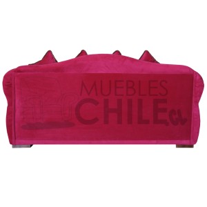 SOFA REINA ANA 3 CUERPOS MADERA FELPA - Imagen 4