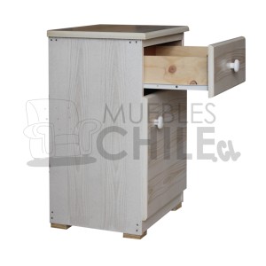 VELADOR TRUPAN 1 CAJON 1 PUERTA - Imagen 2